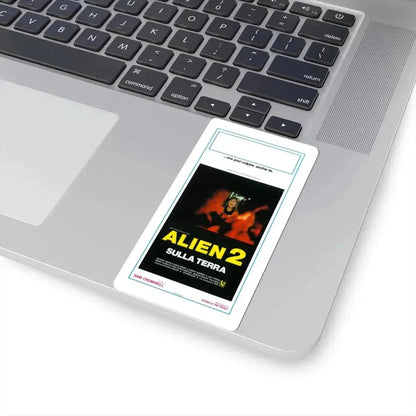 ALIEN 2 (ITALIAN) 1986 Movie Poster - STICKER Vinyl Kiss-Cut Decal - The Sticker Space