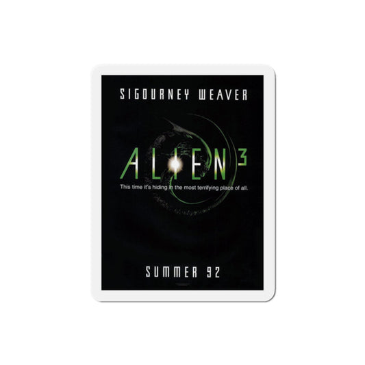 Alien 3 1992 Movie Poster Die-Cut Magnet-2" x 2"-The Sticker Space