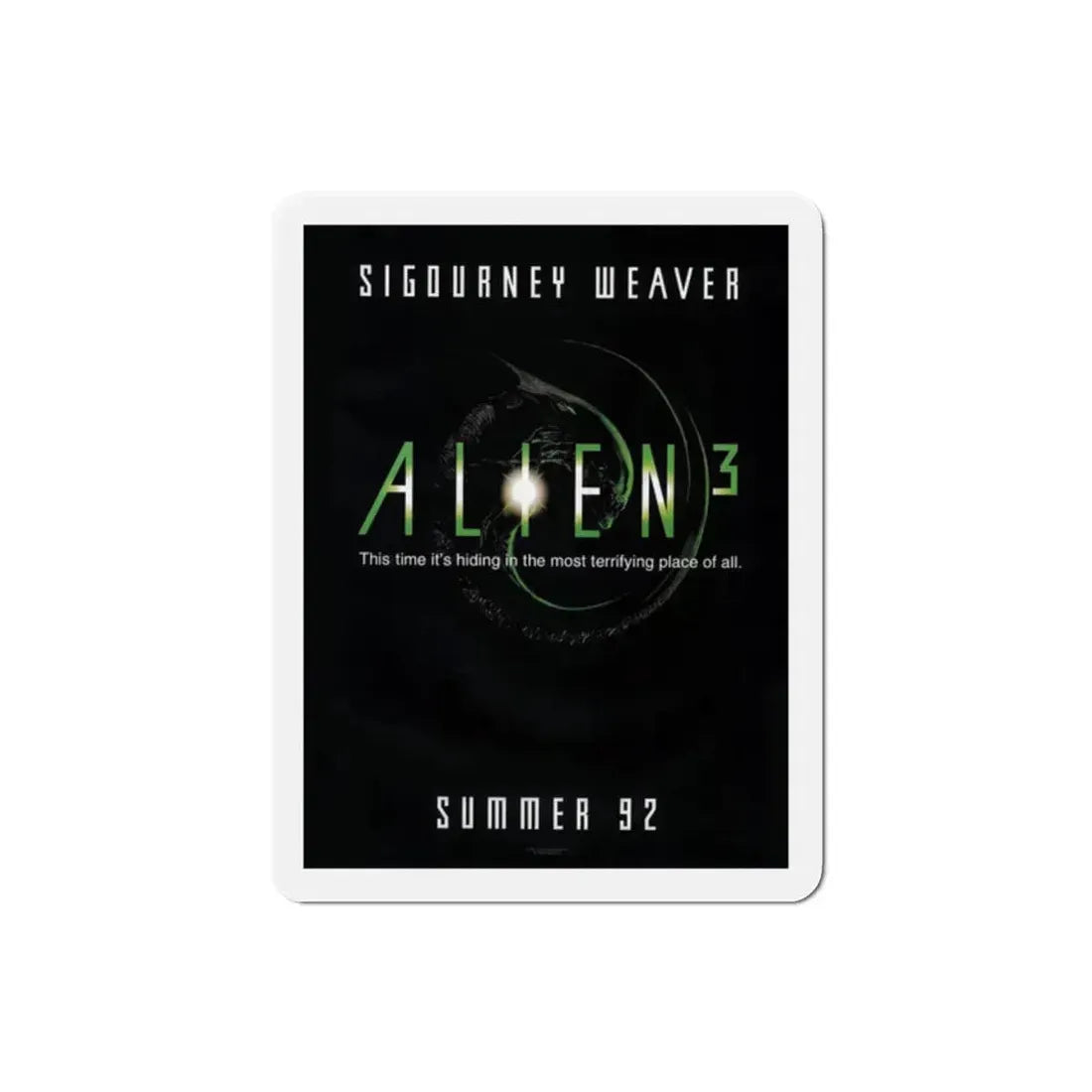 Alien 3 1992 Movie Poster Refrigerator Magnet 2 Inch - The Sticker Space