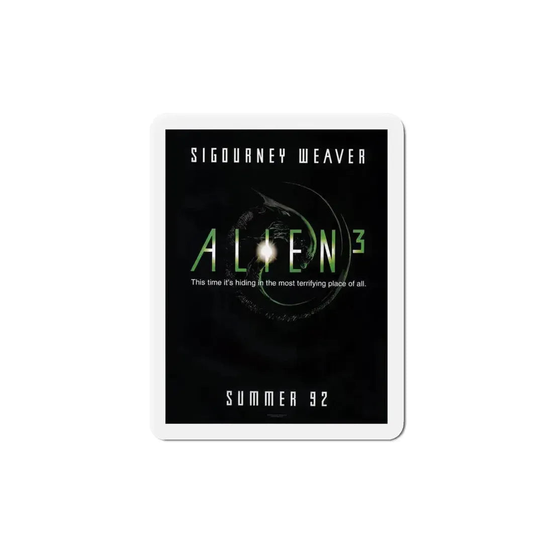 Alien 3 1992 Movie Poster Refrigerator Magnet 6 Inch - The Sticker Space