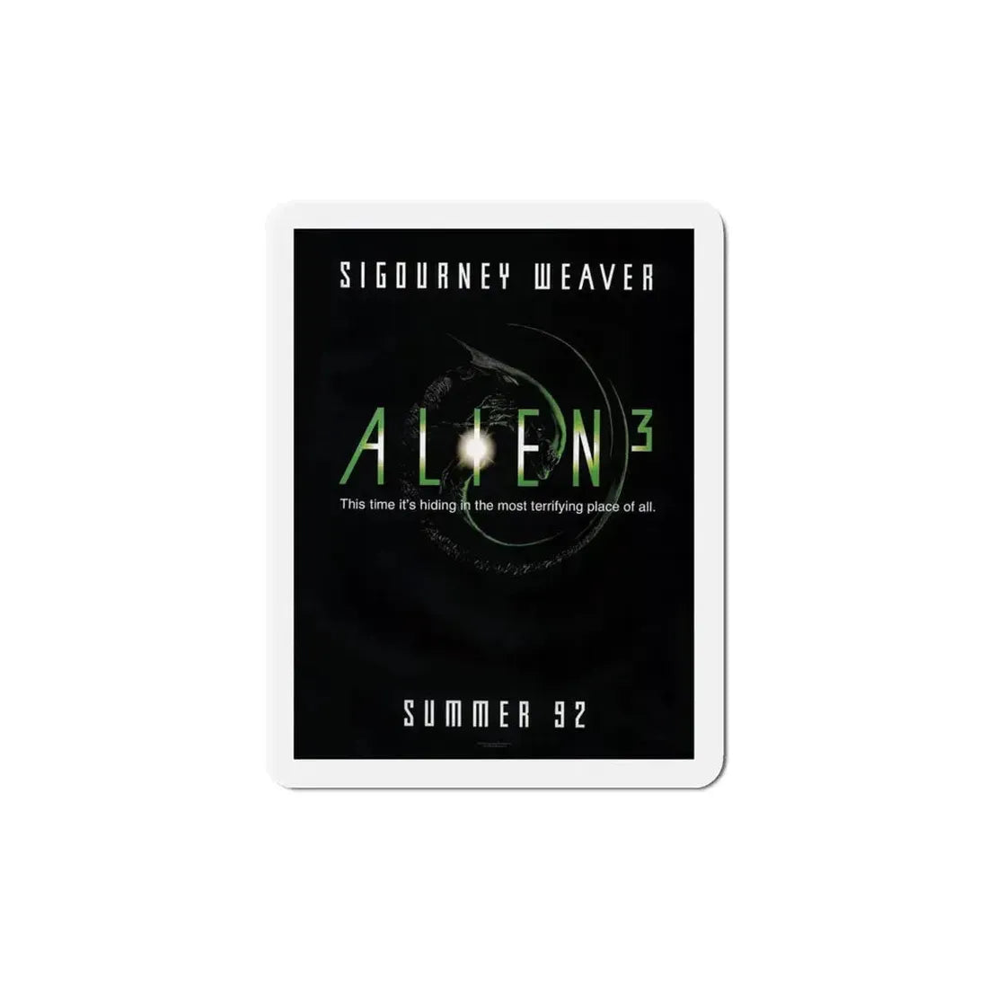 Alien 3 1992 Movie Poster Refrigerator Magnet - The Sticker Space