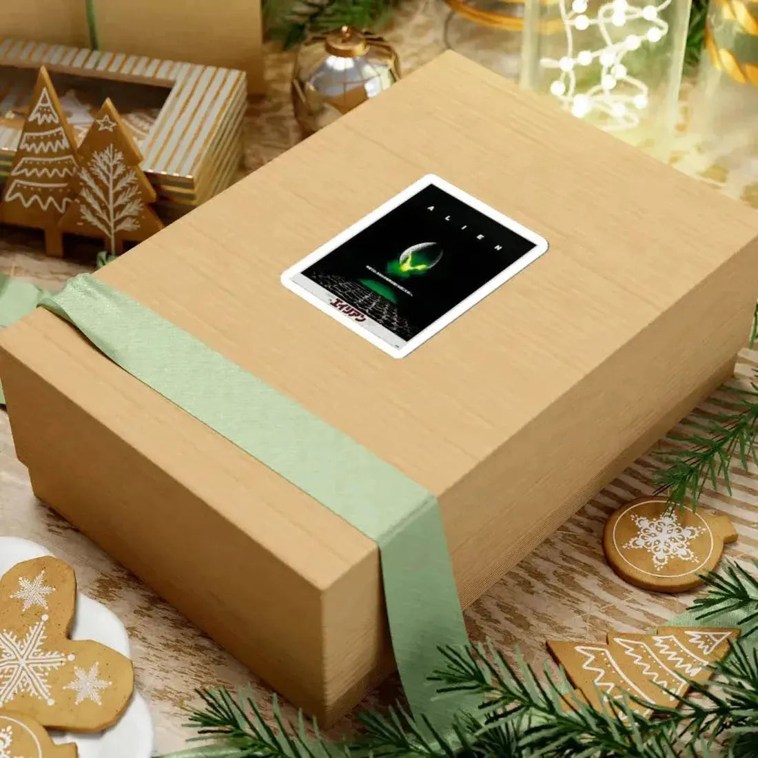 ALIEN (JAPANESE) 1979 Movie Poster - STICKER Vinyl Kiss-Cut Decal - The Sticker Space