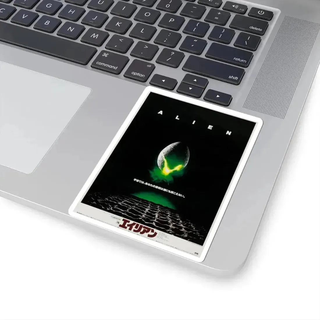 ALIEN (JAPANESE) 1979 Movie Poster - STICKER Vinyl Kiss-Cut Decal - The Sticker Space