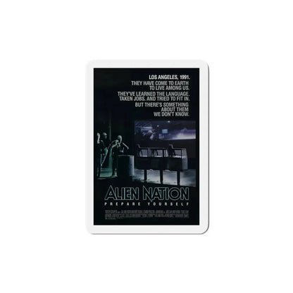 Alien Nation 1988 Movie Poster Refrigerator Magnet 5 Inch - The Sticker Space
