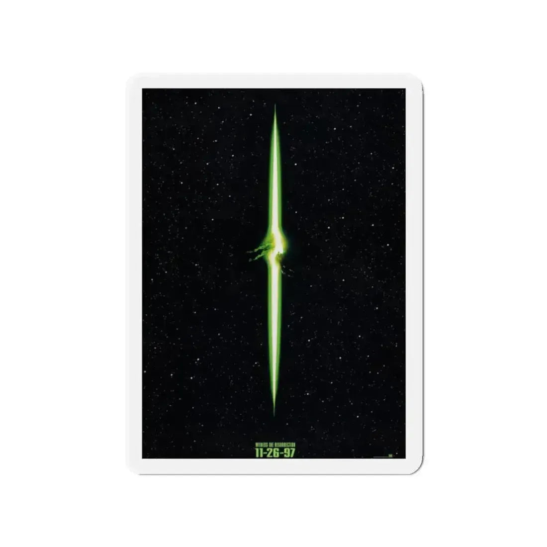 ALIEN RESSURECTION (TEASER) 1997 Movie Poster - Refrigerator Magnet 2 Inch - The Sticker Space