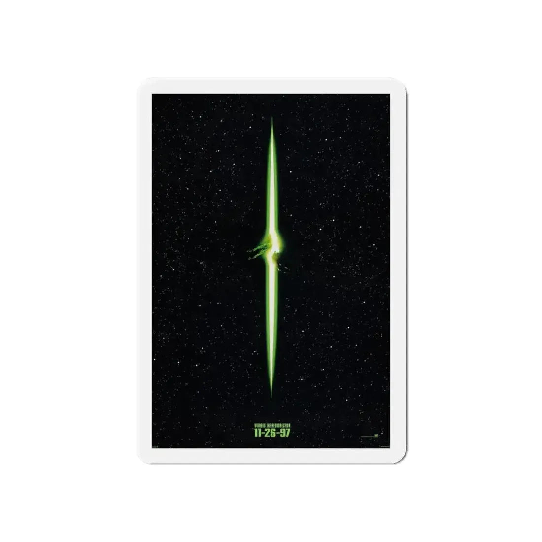 ALIEN RESSURECTION (TEASER) 1997 Movie Poster - Refrigerator Magnet 5 Inch - The Sticker Space