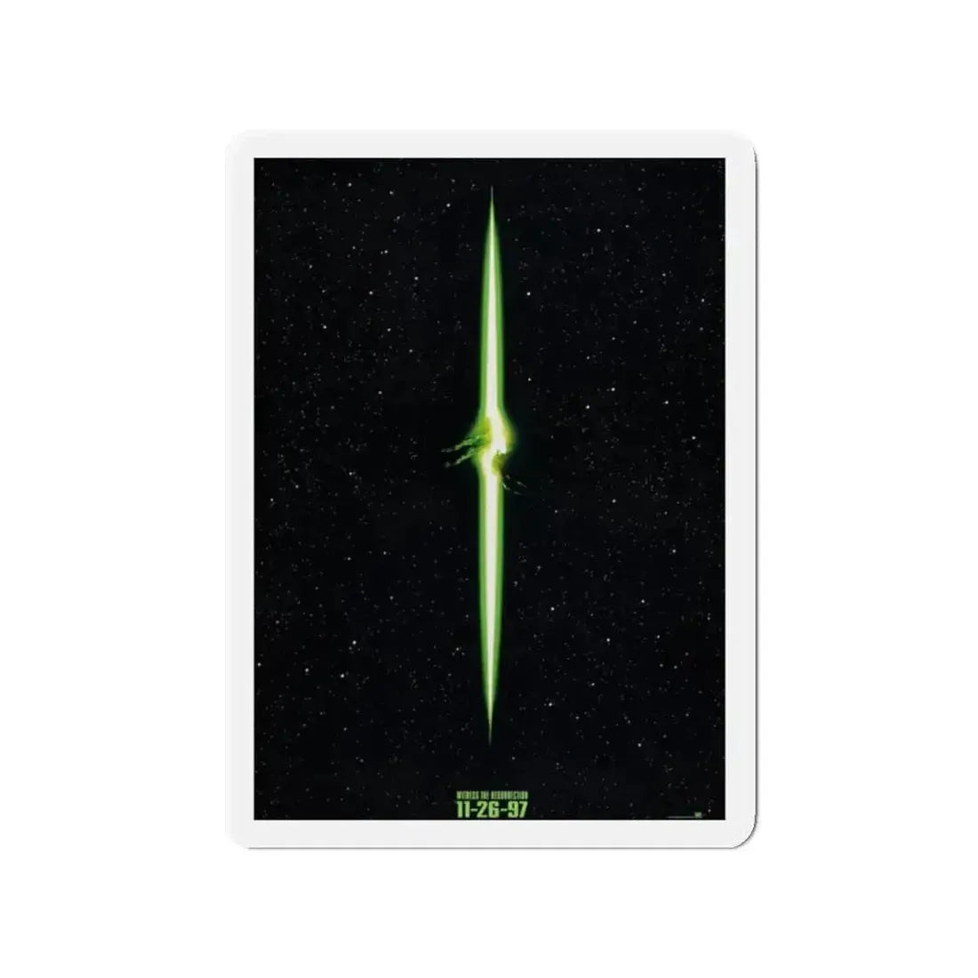 ALIEN RESSURECTION (TEASER) 1997 Movie Poster - Refrigerator Magnet - The Sticker Space