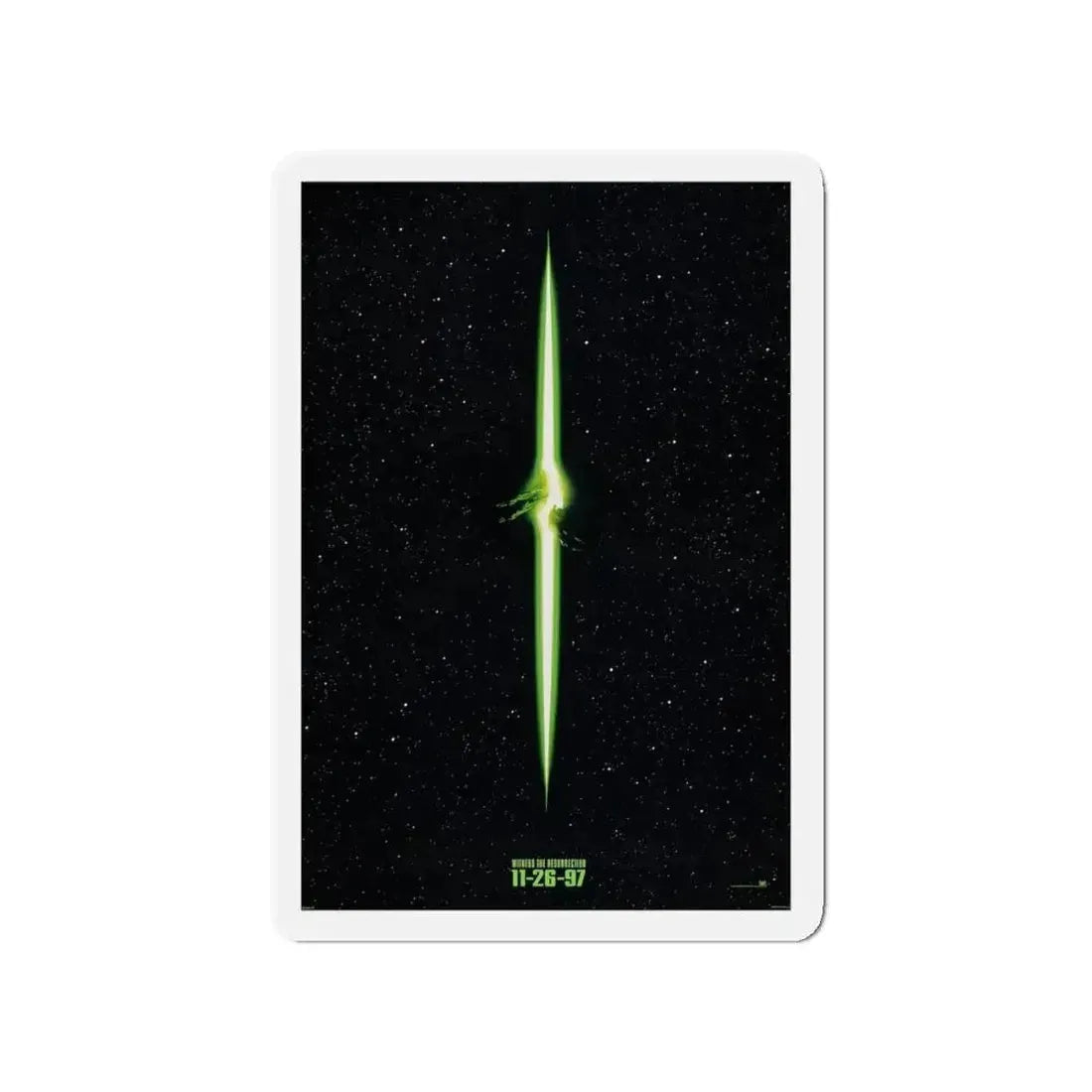 ALIEN RESSURECTION (TEASER) 1997 Movie Poster - Refrigerator Magnet - The Sticker Space