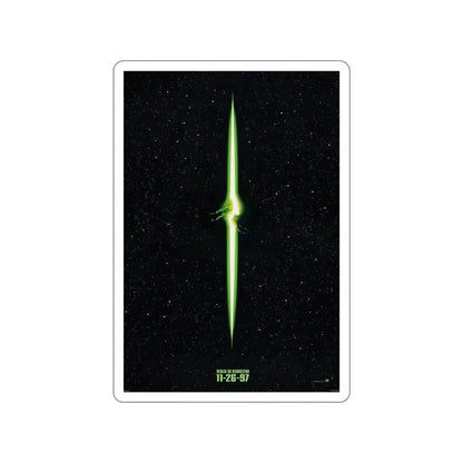 ALIEN RESSURECTION (TEASER) 1997 Movie Poster STICKER Vinyl Die-Cut Decal - The Sticker Space