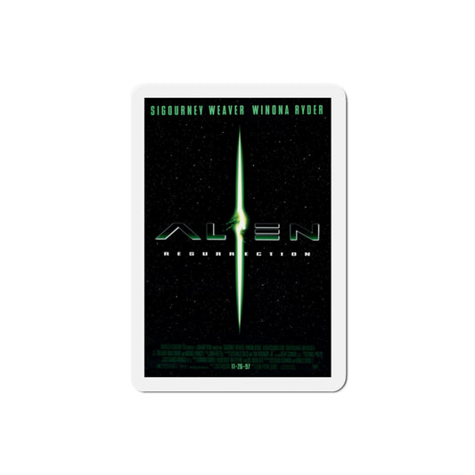 Alien Resurrection 1997 Movie Poster Die-Cut Magnet-2" x 2"-The Sticker Space