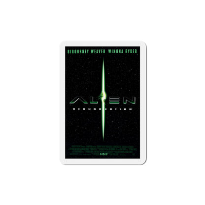 Alien Resurrection 1997 Movie Poster Die-Cut Magnet-4" x 4"-The Sticker Space