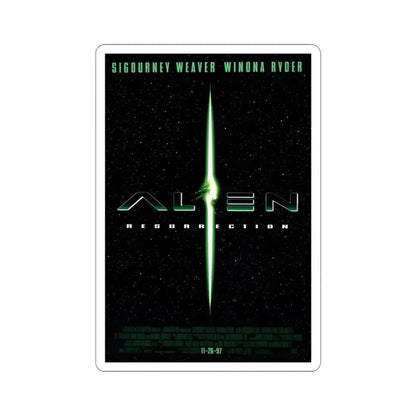 Alien Resurrection 1997 Movie Poster STICKER Vinyl Die-Cut Decal 4 Inch - The Sticker Space