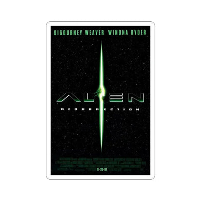 Alien Resurrection 1997 Movie Poster STICKER Vinyl Die-Cut Decal 5 Inch - The Sticker Space
