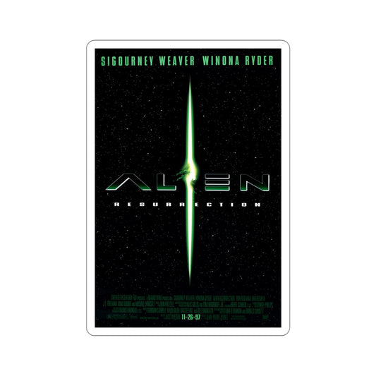 Alien Resurrection 1997 Movie Poster STICKER Vinyl Die-Cut Decal-6 Inch-The Sticker Space