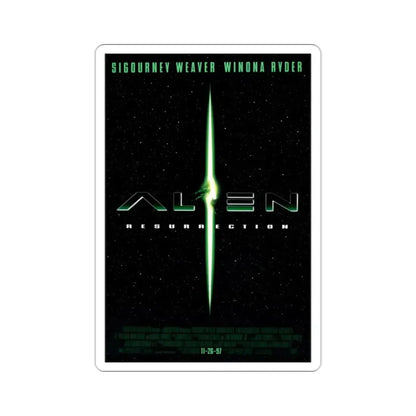 Alien Resurrection 1997 Movie Poster STICKER Vinyl Die-Cut Decal - The Sticker Space
