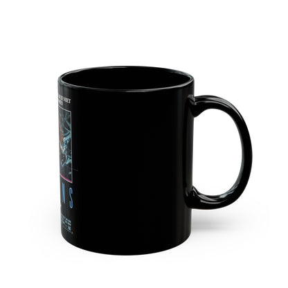 ALIENS (DUTCH) 1986 Movie Poster - Black Coffee Mug-The Sticker Space