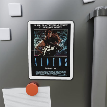 ALIENS (DUTCH) 1986 Movie Poster - Die-Cut Magnet-The Sticker Space