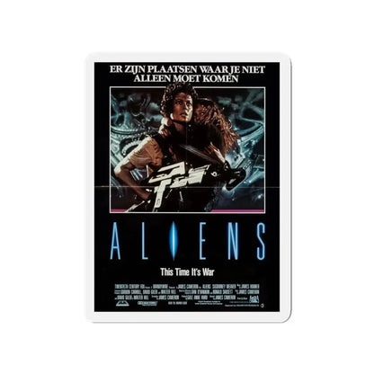ALIENS (DUTCH) 1986 Movie Poster - Refrigerator Magnet - The Sticker Space