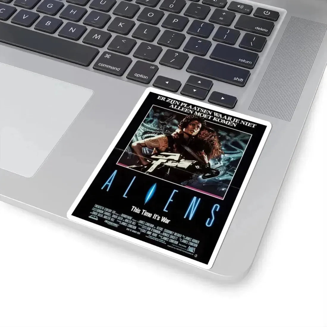 ALIENS (DUTCH) 1986 Movie Poster - STICKER Vinyl Kiss-Cut Decal - The Sticker Space