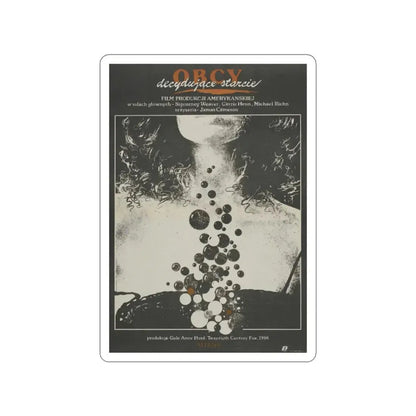 ALIENS (POLISH) 1986 Movie Poster STICKER Vinyl Die-Cut Decal 2 Inch - The Sticker Space