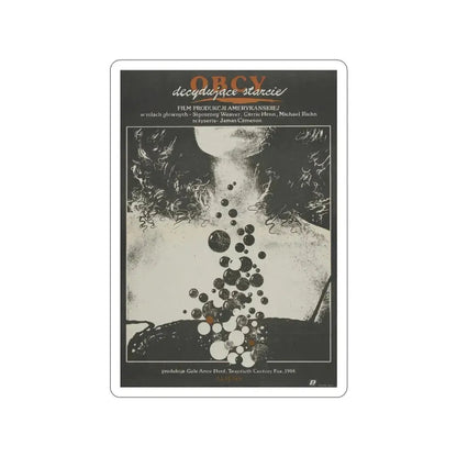 ALIENS (POLISH) 1986 Movie Poster STICKER Vinyl Die-Cut Decal 3 Inch - The Sticker Space