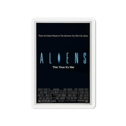 ALIENS (TEASER) 1986 Movie Poster - Refrigerator Magnet 4 Inch - The Sticker Space