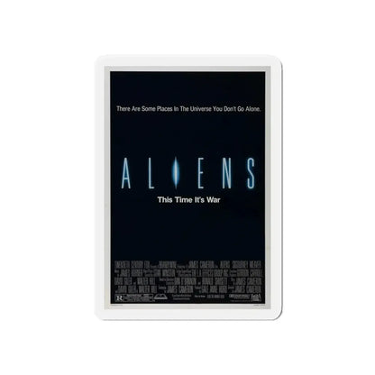 ALIENS (TEASER) 1986 Movie Poster - Refrigerator Magnet 6 Inch - The Sticker Space