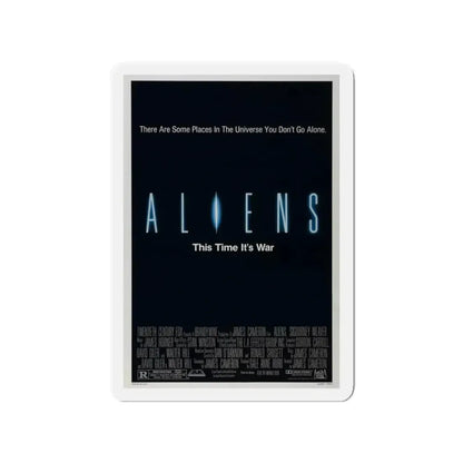 ALIENS (TEASER) 1986 Movie Poster - Refrigerator Magnet - The Sticker Space