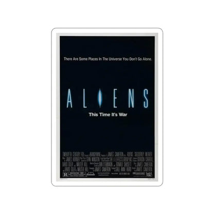 ALIENS (TEASER) 1986 Movie Poster STICKER Vinyl Die-Cut Decal 2 Inch - The Sticker Space