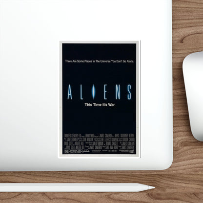 ALIENS (TEASER) 1986 Movie Poster STICKER Vinyl Die-Cut Decal-The Sticker Space