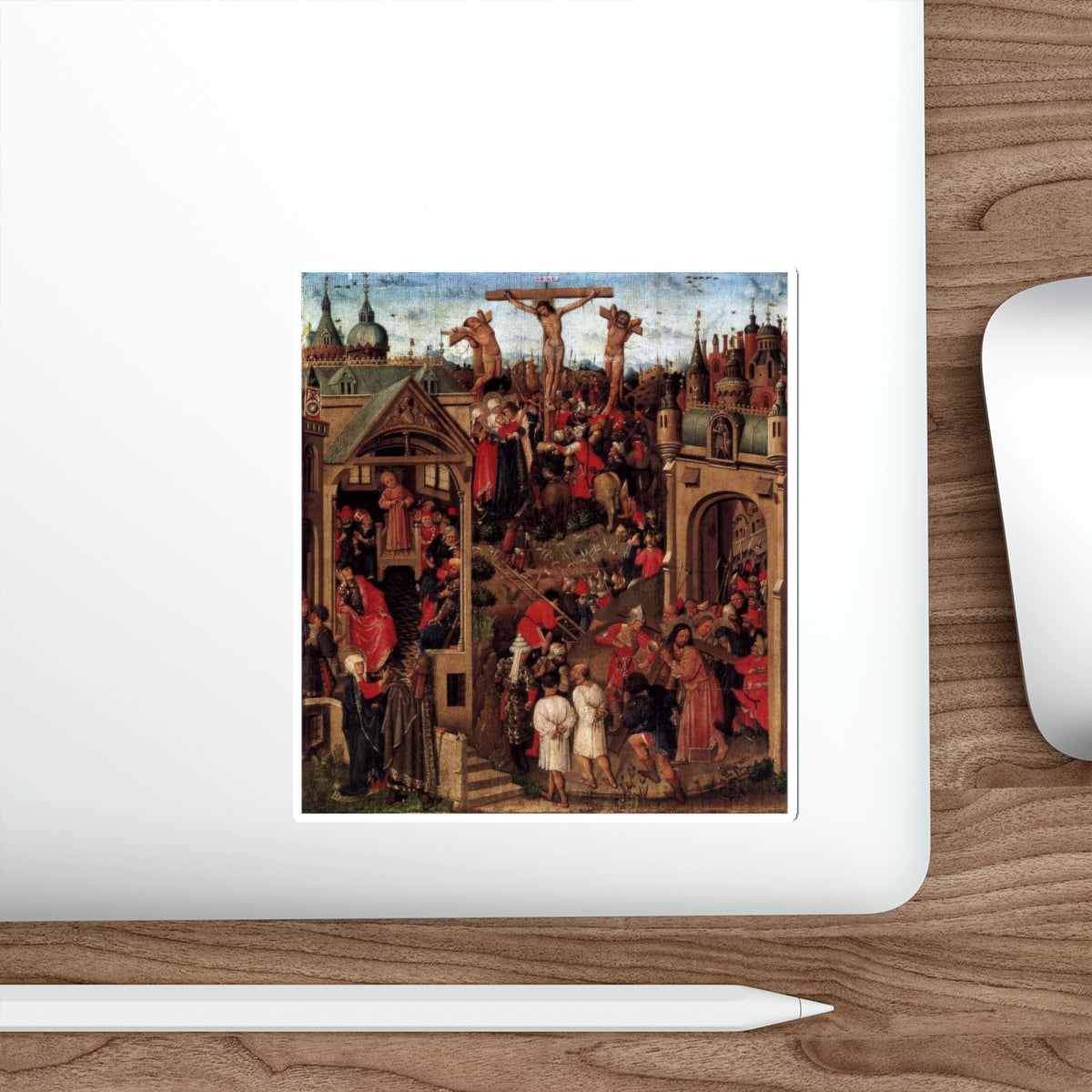 ALINCBROT, Louis - Scenes from the Life of Christ (Artwork) STICKER Vinyl Die-Cut Decal-The Sticker Space