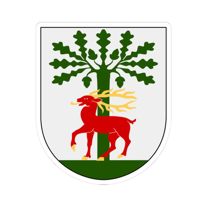 Alingsås vapen (Sweden) (Coat of Arms) STICKER Vinyl Kiss-Cut Decal 3 Inch White - The Sticker Space
