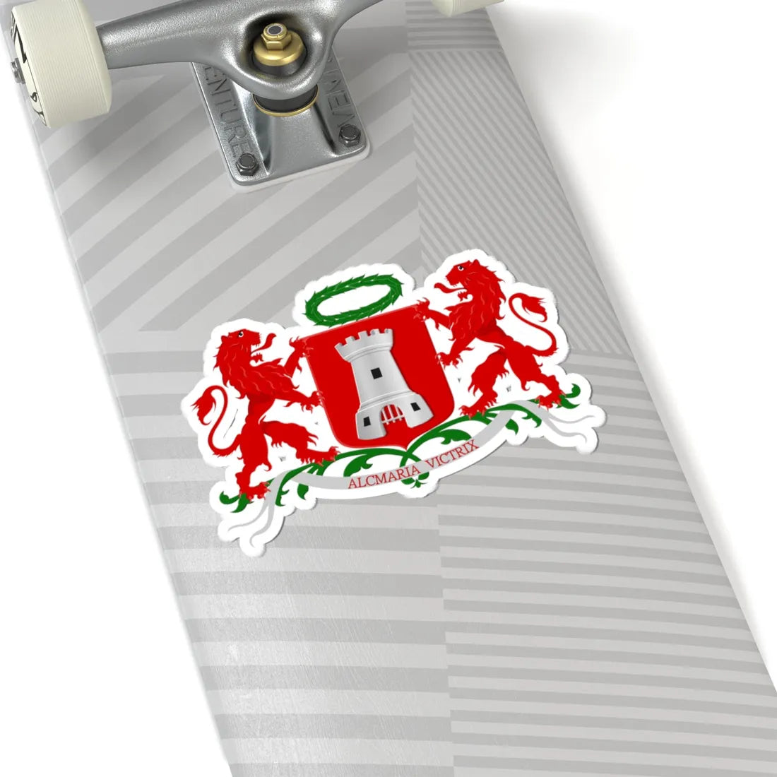 Alkmaar wapen HRvA (Netherlands) (Coat of Arms) STICKER Vinyl Kiss-Cut Decal - The Sticker Space