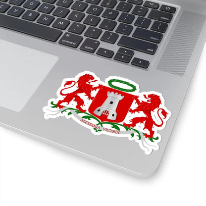 Alkmaar wapen HRvA (Netherlands) (Coat of Arms) STICKER Vinyl Kiss-Cut Decal - The Sticker Space