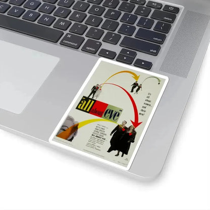 All About Eve 1950 Movie Poster - STICKER Vinyl Kiss-Cut Decal - The Sticker Space