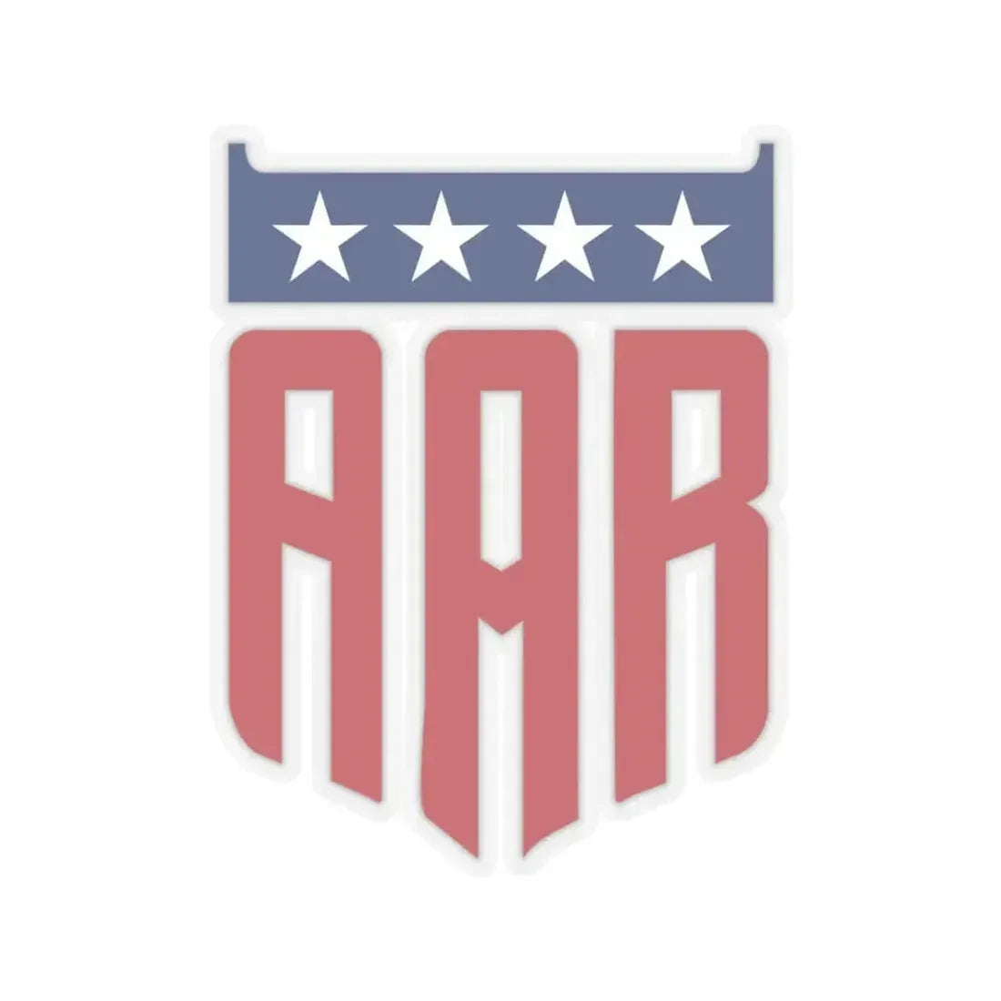 All American Racers (Logo) STICKER Vinyl Kiss-Cut Decal 3 Inch Transparent - The Sticker Space