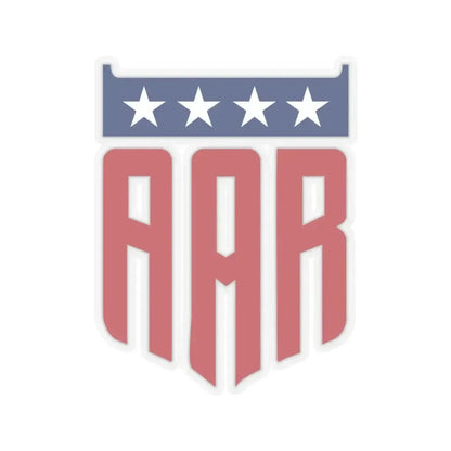 All American Racers (Logo) STICKER Vinyl Kiss-Cut Decal 3 Inch Transparent - The Sticker Space