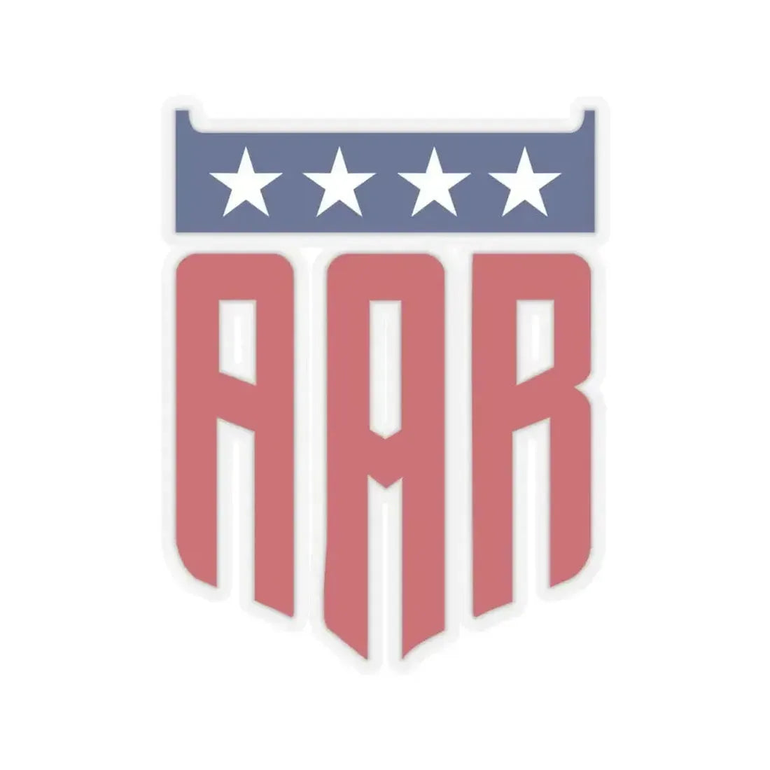 All American Racers (Logo) STICKER Vinyl Kiss-Cut Decal 4 Inch Transparent - The Sticker Space