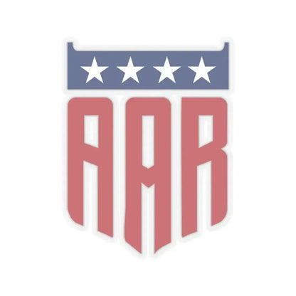 All American Racers (Logo) STICKER Vinyl Kiss-Cut Decal 4 Inch Transparent - The Sticker Space