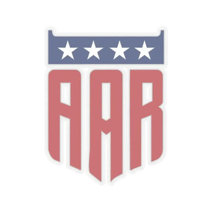 All American Racers (Logo) STICKER Vinyl Kiss-Cut Decal 6 Inch Transparent - The Sticker Space