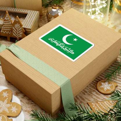 All Jammu and Kashmir Muslim Conference Flag (Pakistan) STICKER Vinyl Kiss-Cut Decal - The Sticker Space