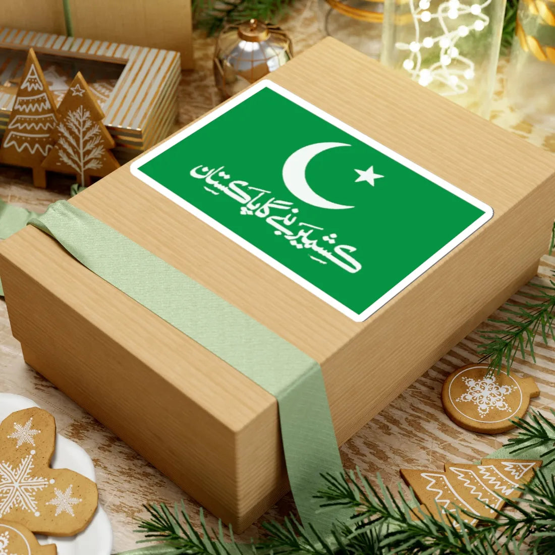 All Jammu and Kashmir Muslim Conference Flag (Pakistan) STICKER Vinyl Kiss-Cut Decal - The Sticker Space