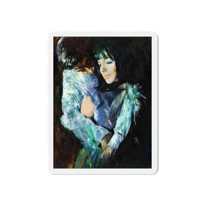 All My Yesterdays by Mary E Nutt, Woman Own magazine, 1966 (Magazine Illustration) Refrigerator Magnet - The Sticker Space