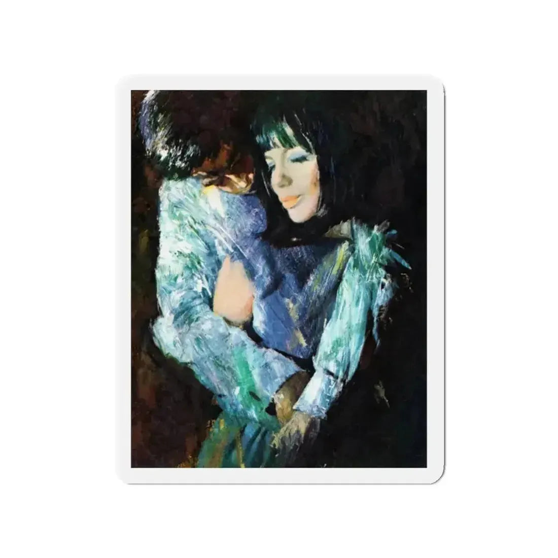 All My Yesterdays by Mary E Nutt, Woman Own magazine, 1966 (Magazine Illustration) Refrigerator Magnet - The Sticker Space