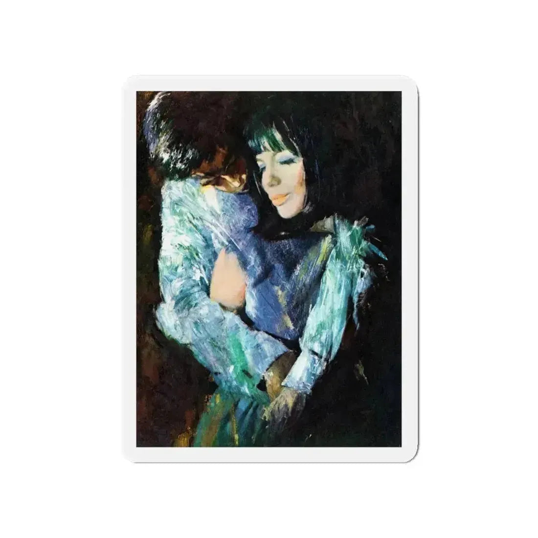 All My Yesterdays by Mary E Nutt, Woman Own magazine, 1966 (Magazine Illustration) Refrigerator Magnet - The Sticker Space