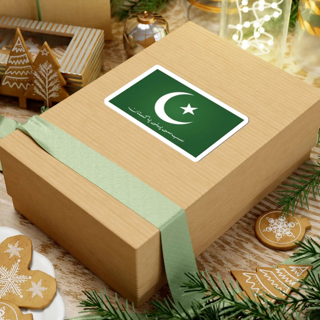 All Pakistan Muslim League Flag (Pakistan) STICKER Vinyl Kiss-Cut Decal - The Sticker Space