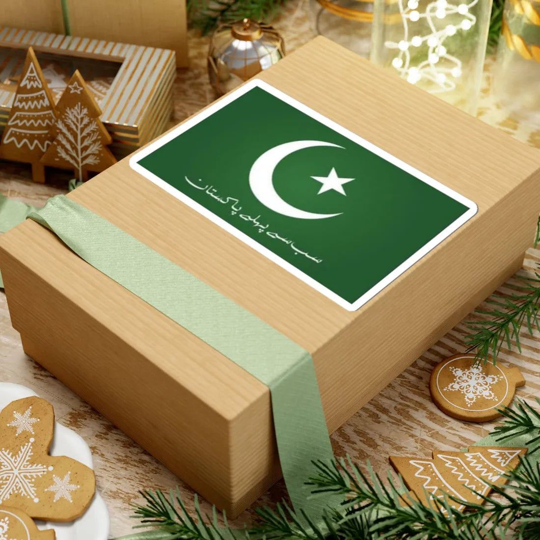 All Pakistan Muslim League Flag (Pakistan) STICKER Vinyl Kiss-Cut Decal - The Sticker Space