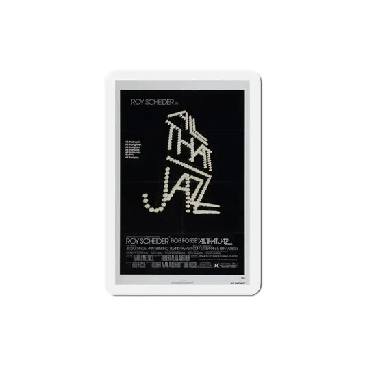 All That Jazz 1979 Movie Poster Refrigerator Magnet 3 Inch - The Sticker Space