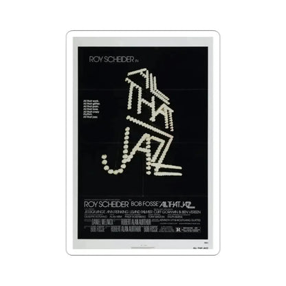 All That Jazz 1979 Movie Poster STICKER Vinyl Die-Cut Decal 2 Inch - The Sticker Space