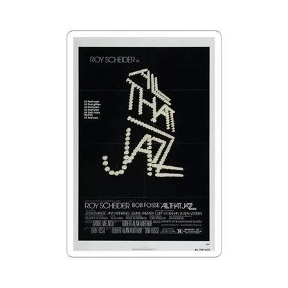 All That Jazz 1979 Movie Poster STICKER Vinyl Die-Cut Decal 3 Inch - The Sticker Space